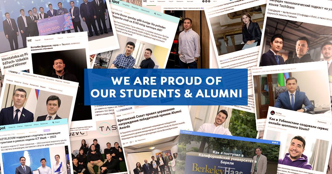 We are immensely proud of our students and alumni!