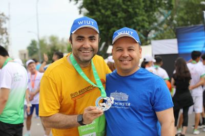 WIUT Staff, Students and Faculty Members took part in the 6th Tashkent International Marathon