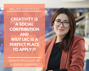 Malika Shavkieva - LRC Teaching and learning Support Officer