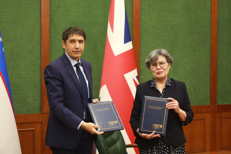 Memorandum of Cooperation signed between WIUT and the Association of Designers of the Republic of Uzbekistan «Osiyo Ramzi»