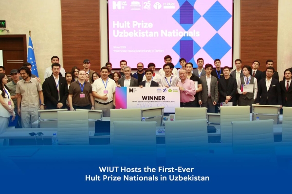 WIUT Hosts the First-Ever Hult Prize Nationals in Uzbekistan