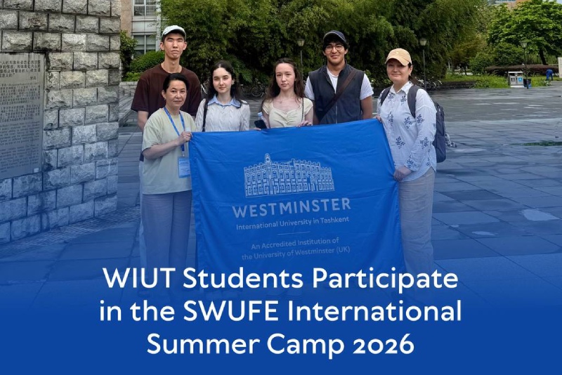 WIUT Students Participate in the SWUFE International Summer Camp 2026