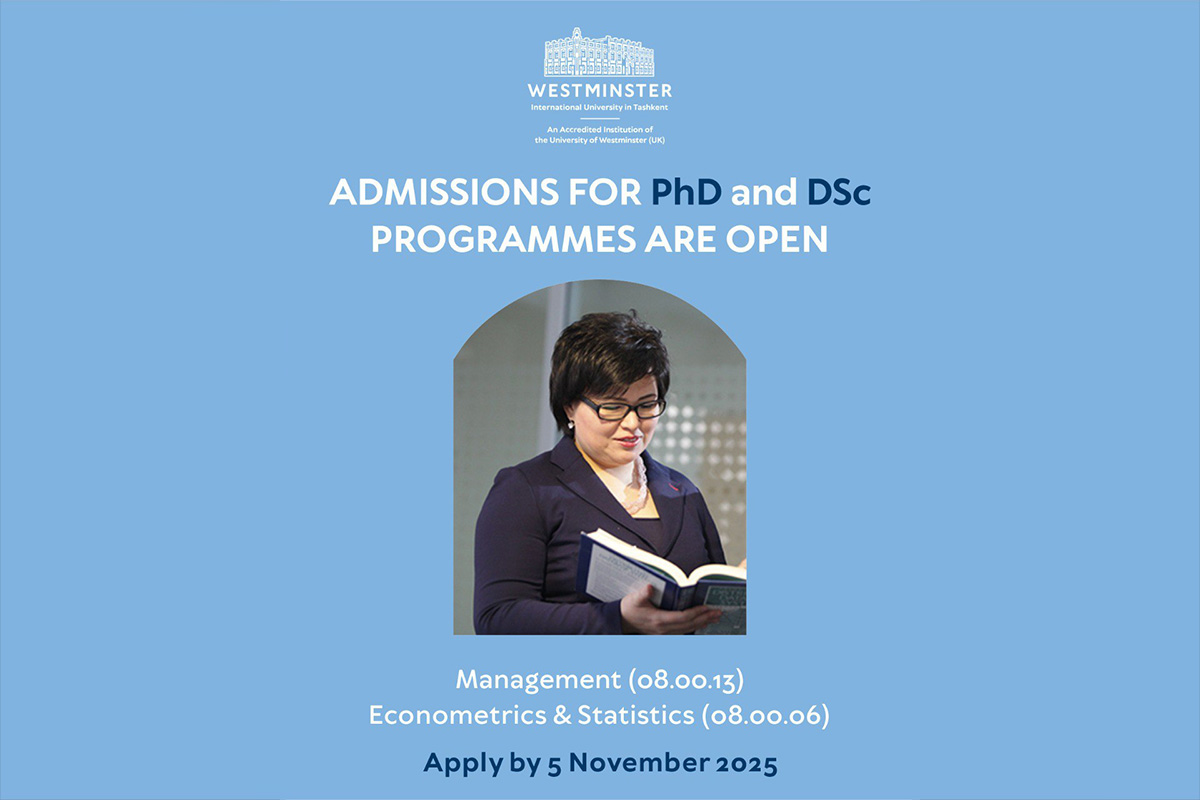 Apply for PhD and DSc Programmes at WIUT